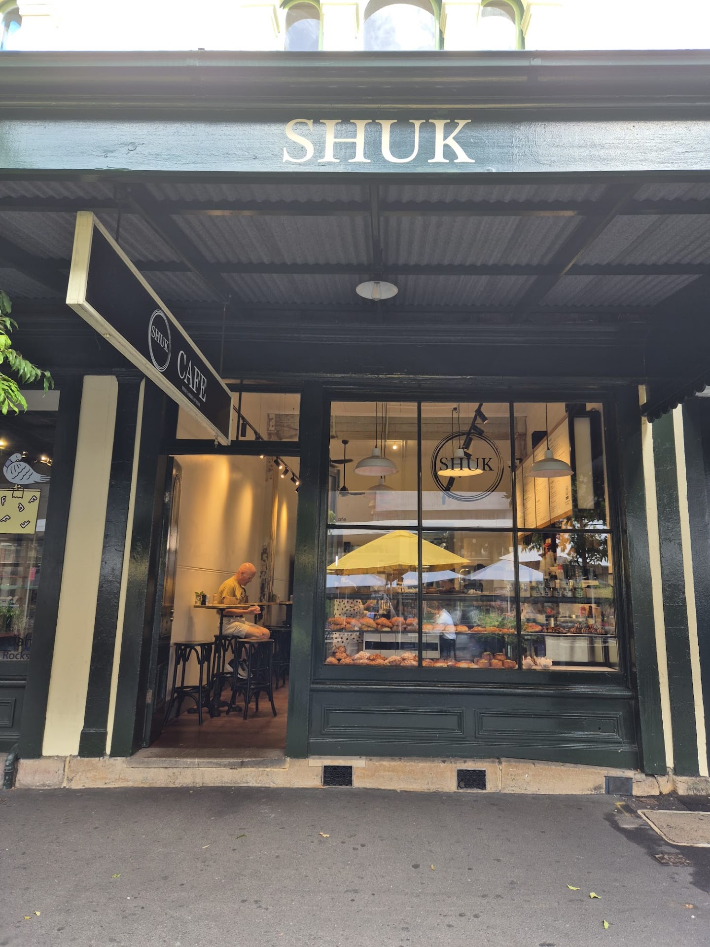 Shuk storefront on George Street